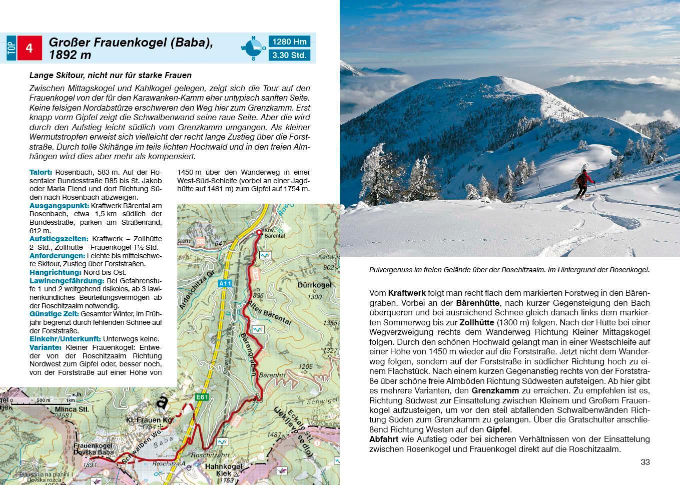 Bild: 9783763359325 | Kärnten Süd | Christian Wutte | Taschenbuch | Rother Skitourenführer