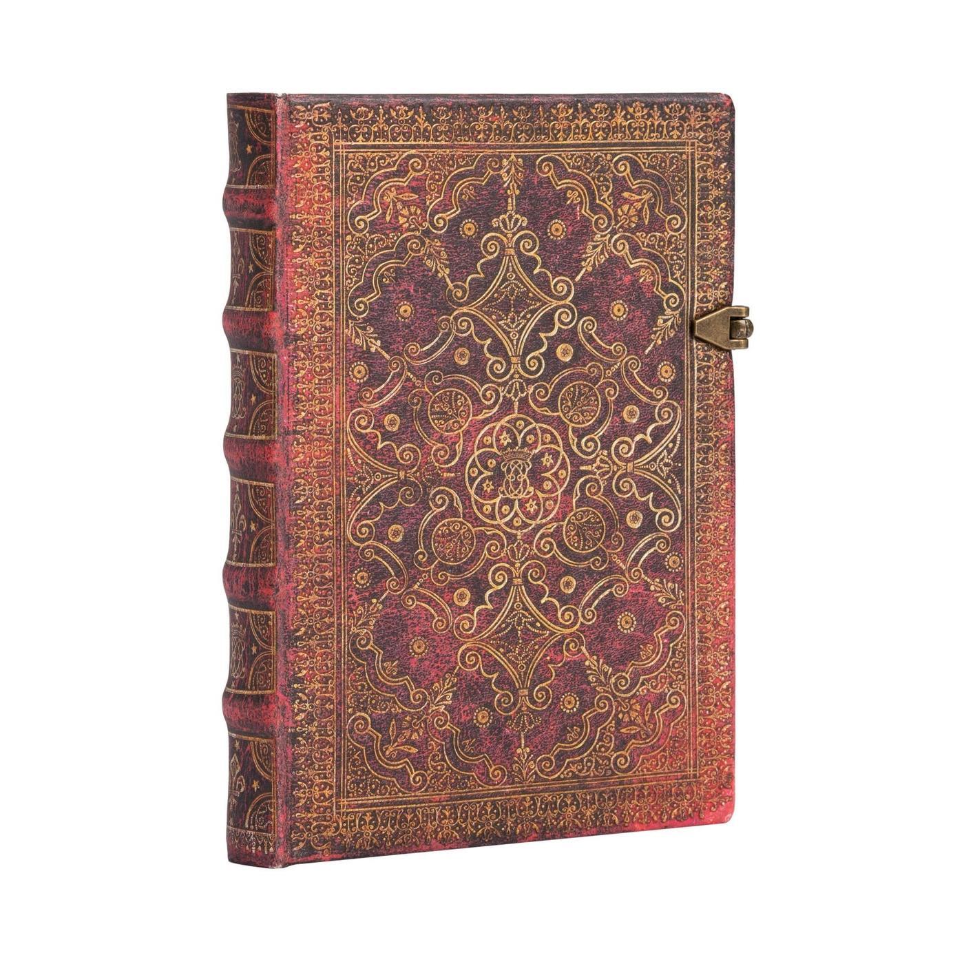Cover: 9781439726877 | Paperblanks Carmine Equinoxe Hardcover MIDI Lined Clasp Closure 240...