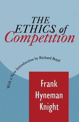 Cover: 9781560009559 | The Ethics of Competition | Frank Knight | Taschenbuch | Englisch