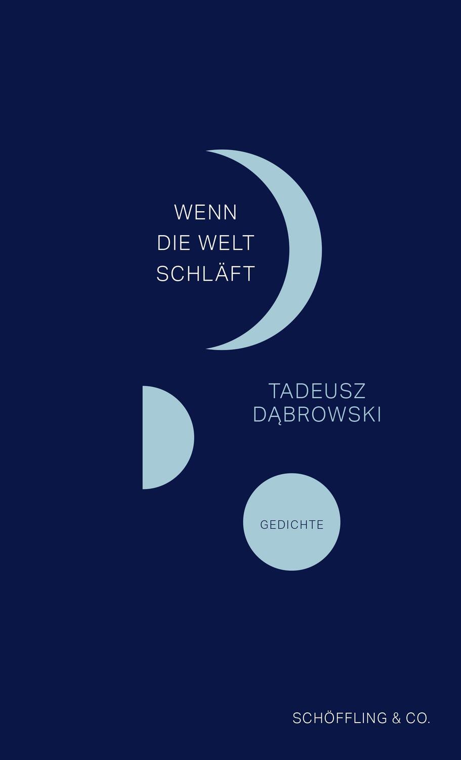 Cover: 9783895614682 | Wenn die Welt schläft | Gedichte | Tadeusz Dabrowski | Buch | Deutsch