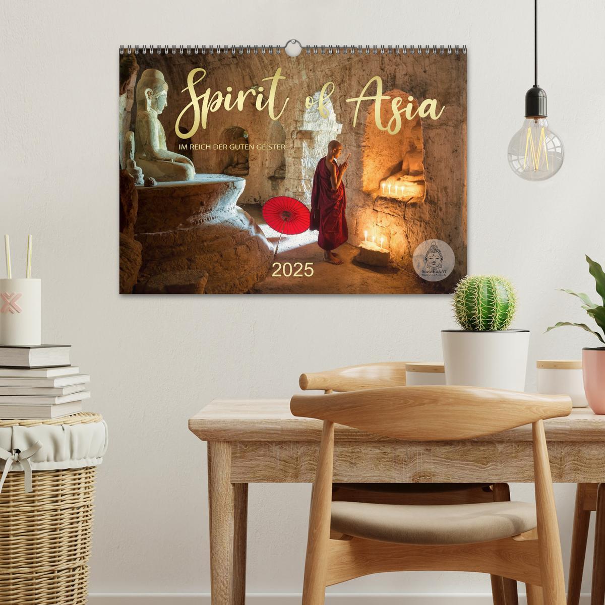 Bild: 9783435078912 | Spirit of Asia - Im Reich der guten Geister (Wandkalender 2025 DIN...