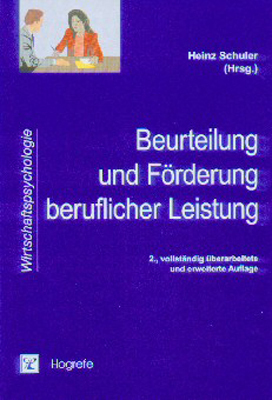 Cover: 9783801716042 | Beurteilung und Förderung beruflicher Leistung | Heinz Schuler | Buch