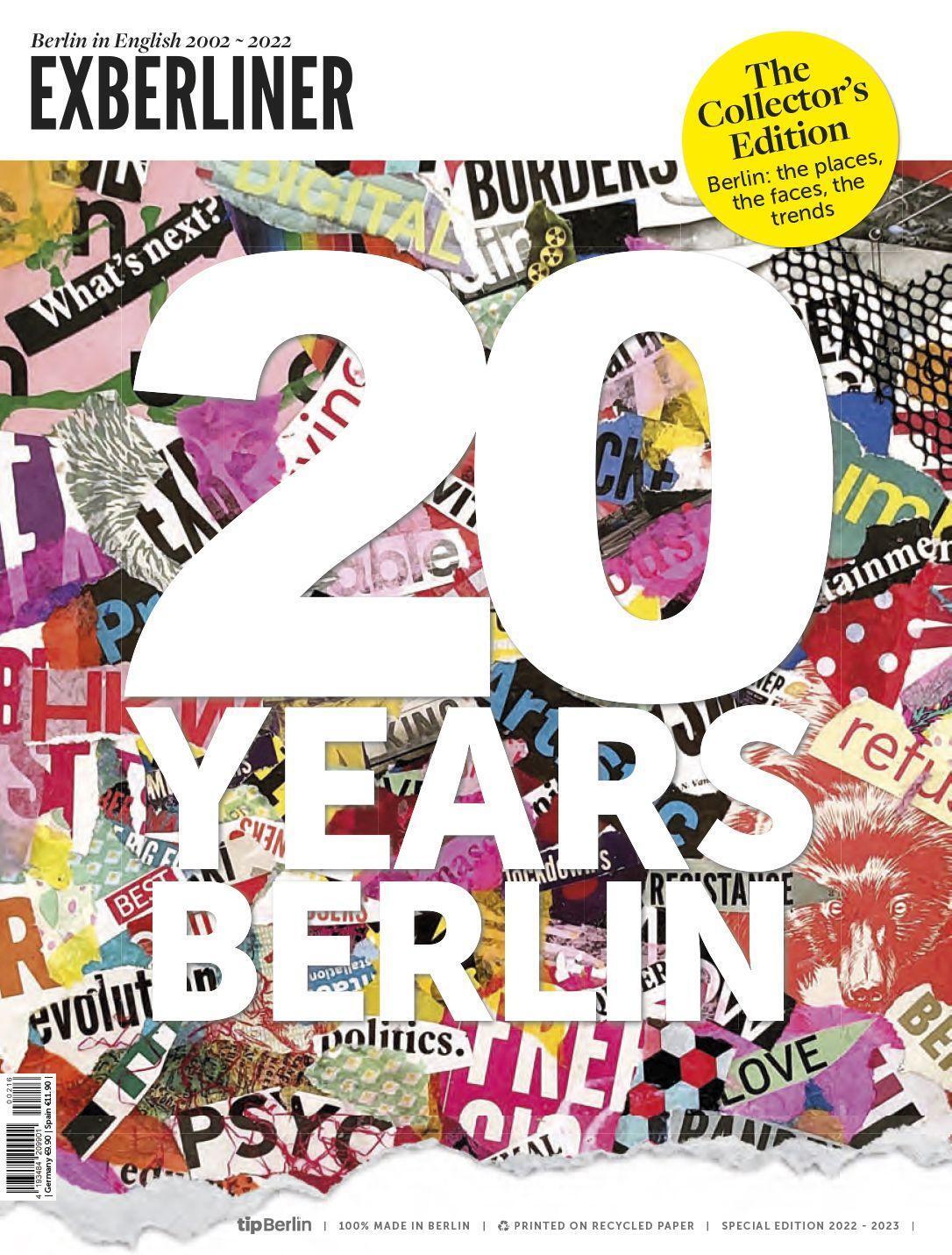 Cover: 9783946631521 | Exberliner Collector's Issue: 20 Years Berlin | Taschenbuch | Englisch