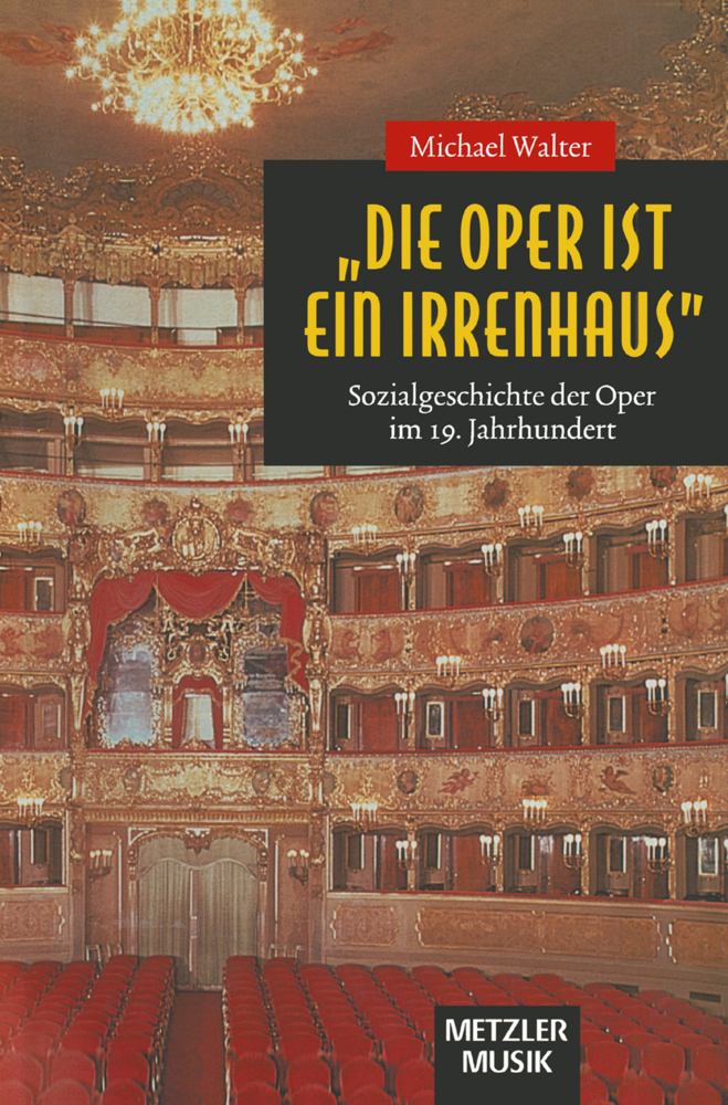 Cover: 9783476013286 | Die Oper ist ein Irrenhaus | Michael Walter | Buch | VIII | Deutsch