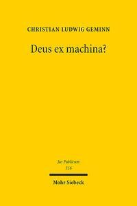 Cover: 9783161620362 | Deus ex machina? | Grundrechte und Digitalisierung | Geminn | Buch
