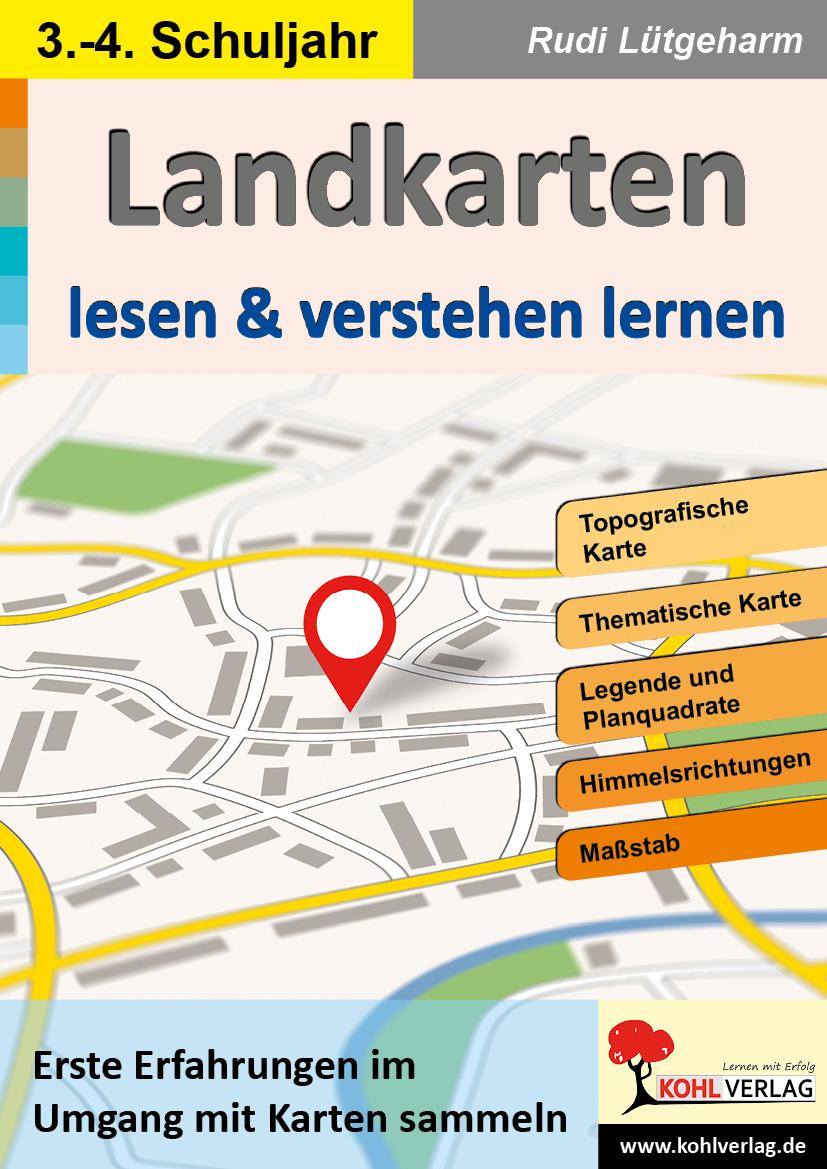 Cover: 9783985582976 | Landkarten lesen &amp; verstehen lernen | Rudi Lütgeharm | Taschenbuch