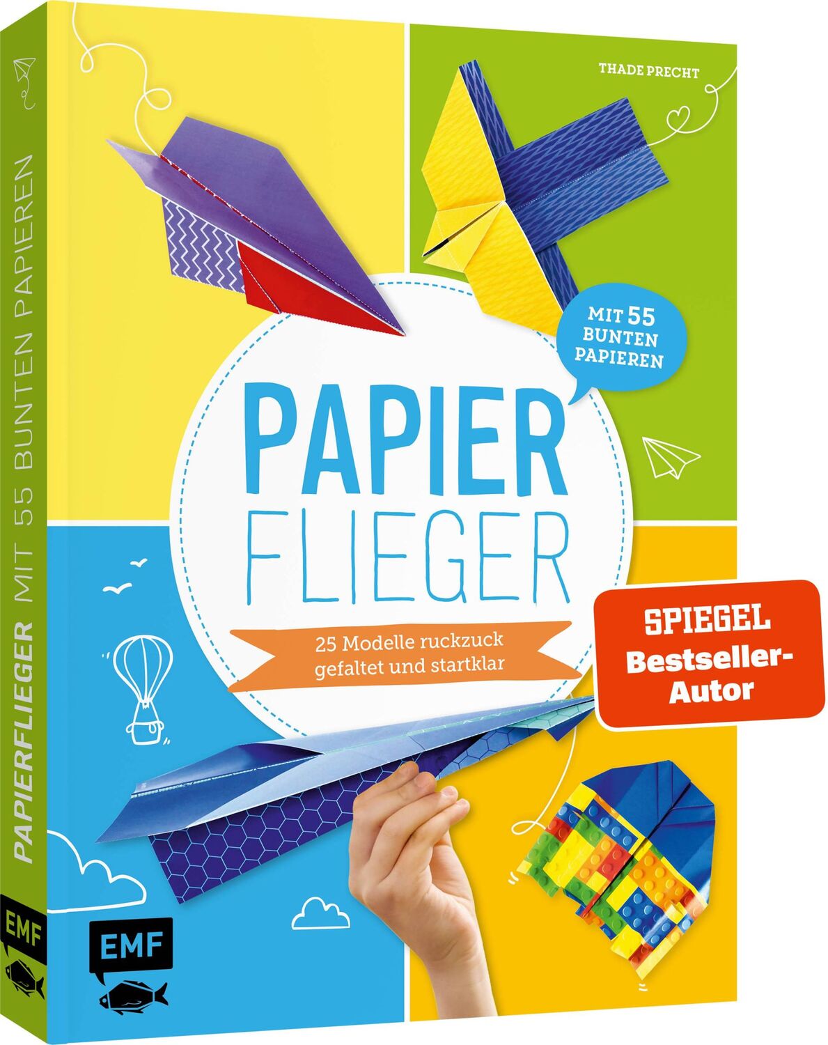 Cover: 9783745901856 | Papierflieger - 25 Modelle ruckzuck gefaltet und startklar | Precht