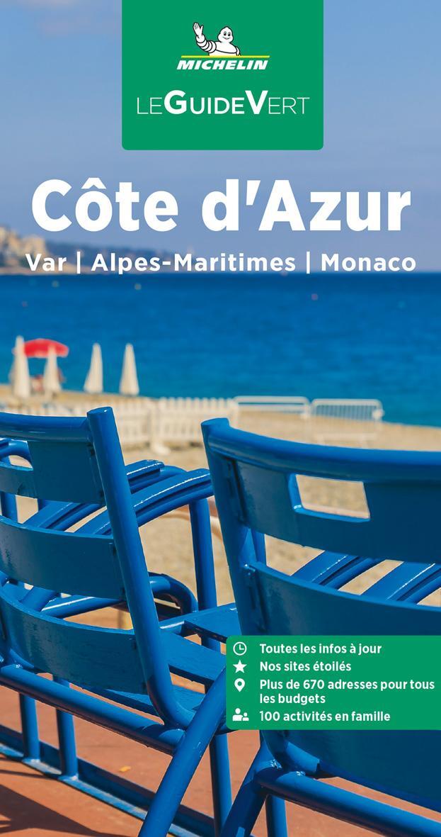 Cover: 9782067257559 | Michelin Le Guide Vert Cote d' Azur, Monaco | Taschenbuch | 552 S.