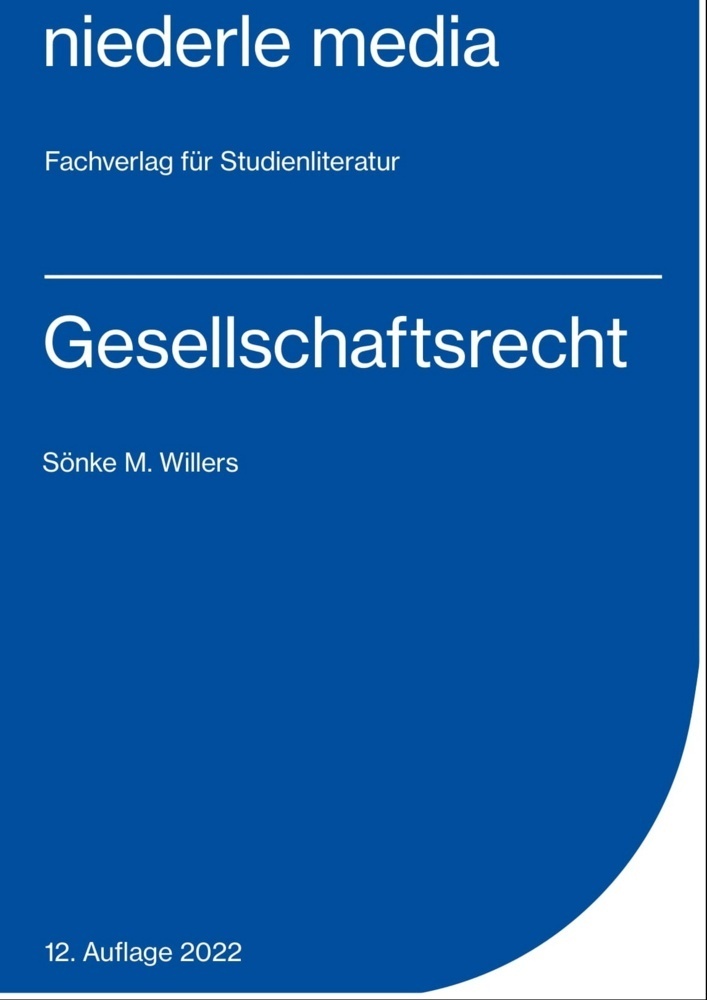 Cover: 9783867241212 | Gesellschaftsrecht - 2022 | Sönke M. Willers | Taschenbuch | 94 S.