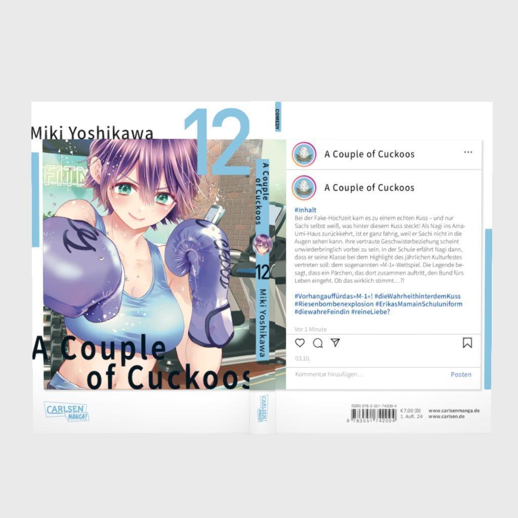 Bild: 9783551742094 | A Couple of Cuckoos 12 | Miki Yoshikawa | Taschenbuch | 192 S. | 2024