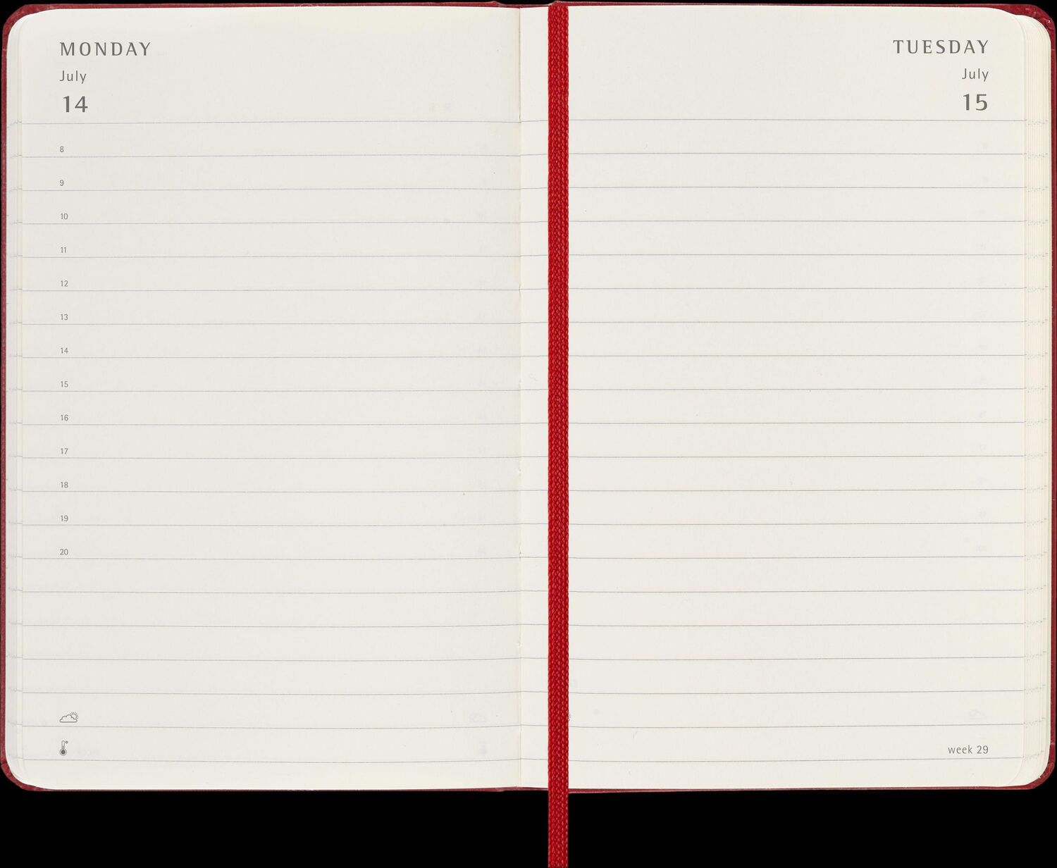 Bild: 8056999270209 | Moleskine 12 Monate Tageskalender 2025, Pocket/A6, 1 Tag = 1 Seite,...