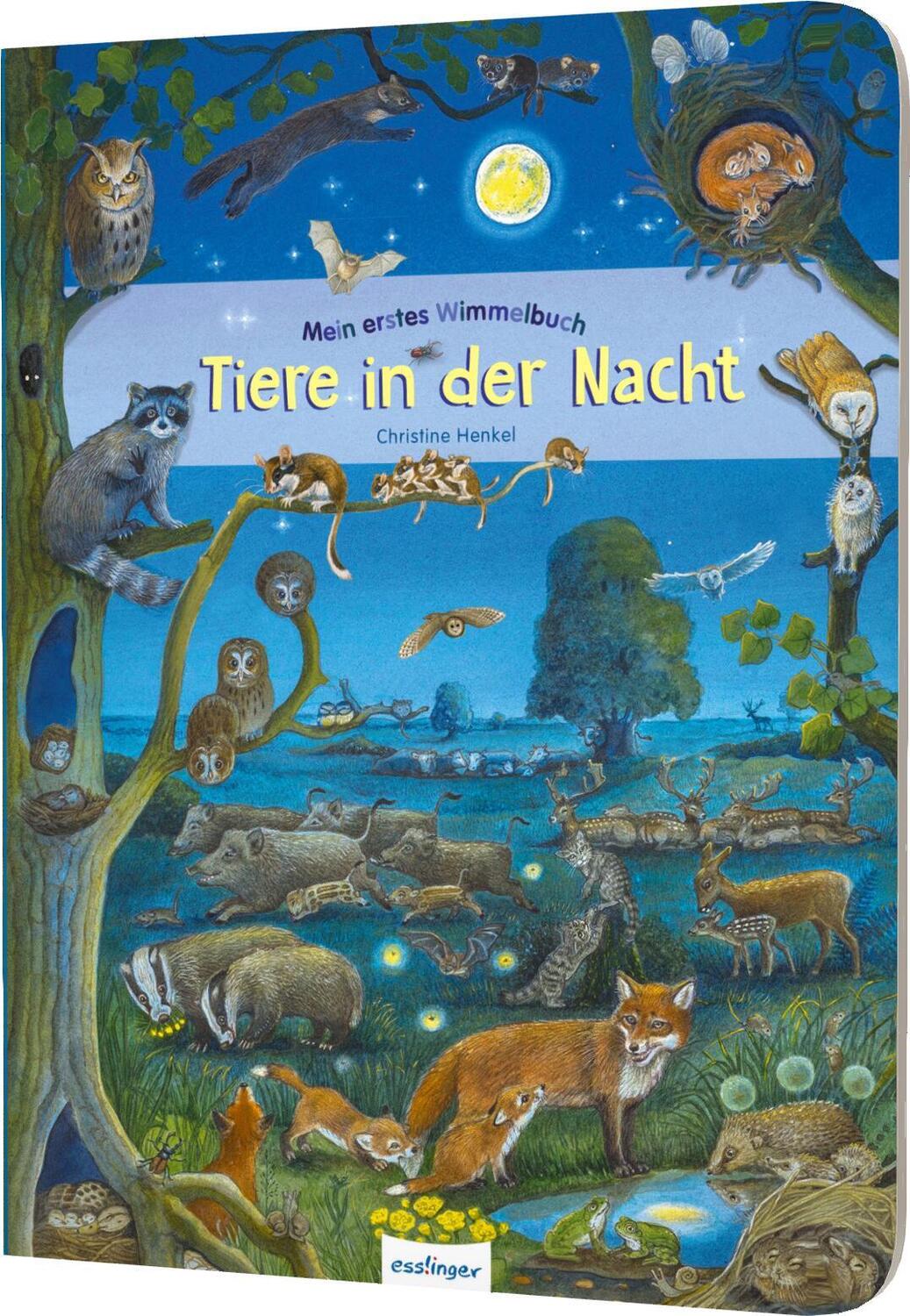 Cover: 9783480234141 | Mein erstes Wimmelbuch: Tiere in der Nacht | Buch | 16 S. | Deutsch