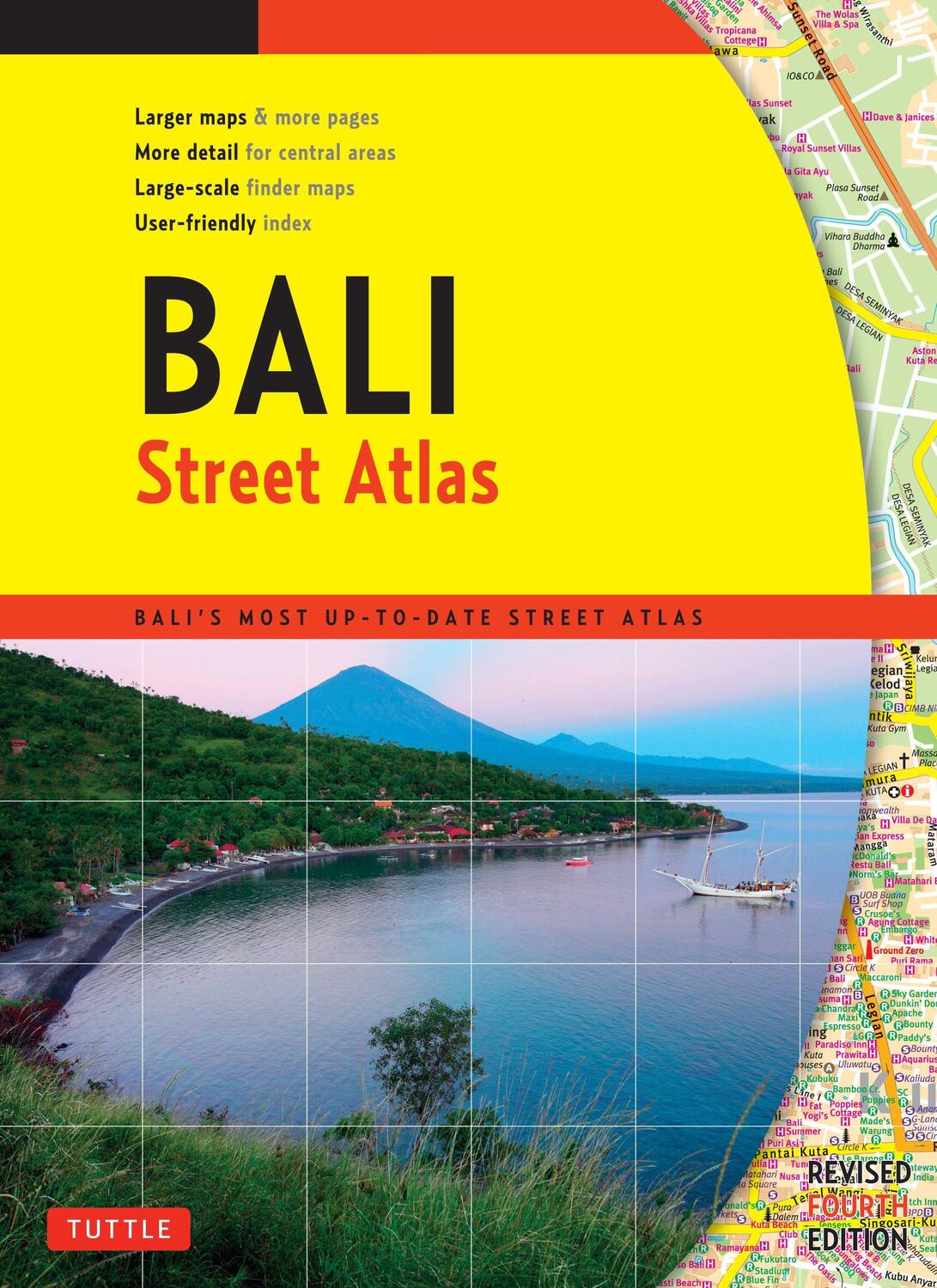 Cover: 9780804845298 | Bali Street Atlas Fourth Edition | Periplus Editions | Taschenbuch