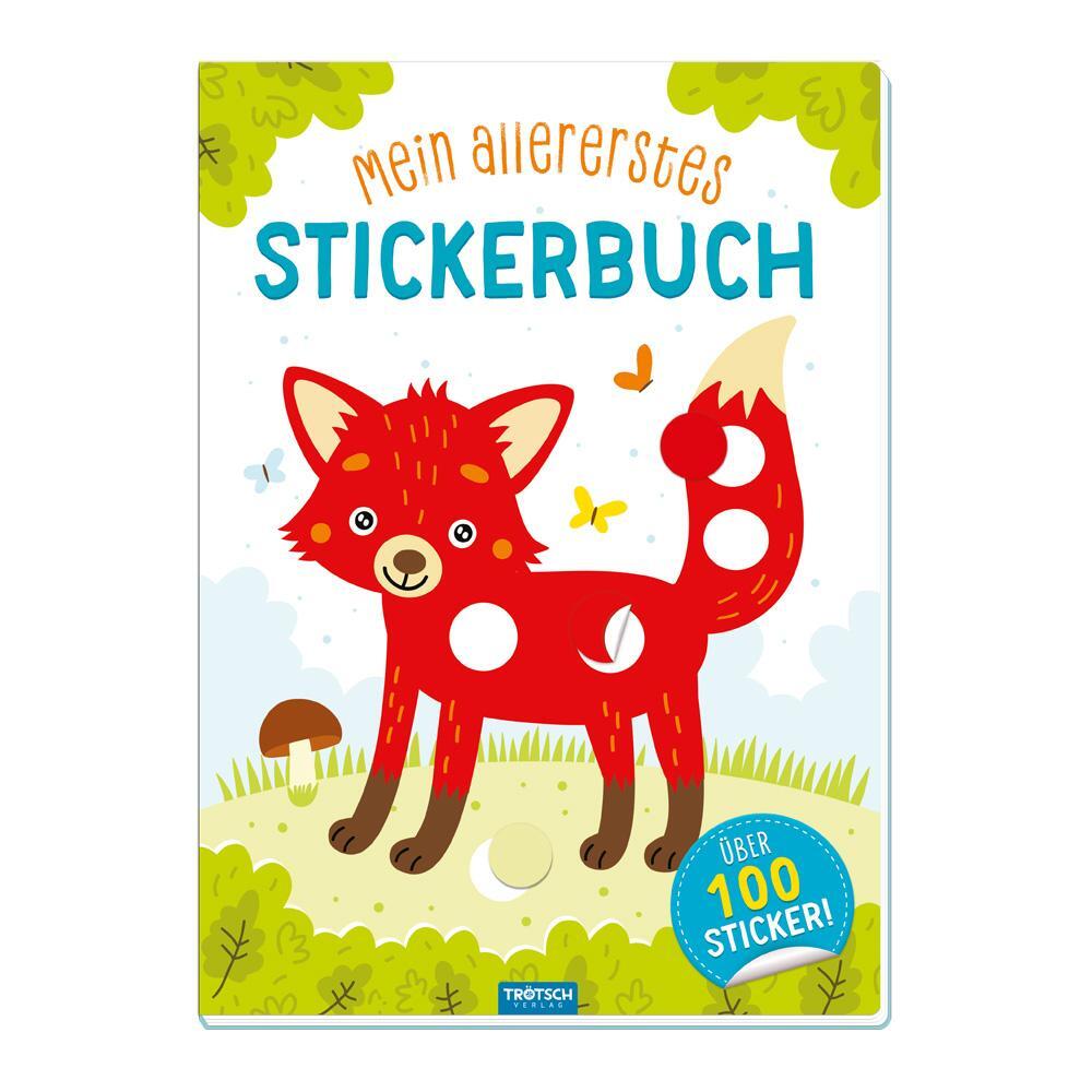 Cover: 9783965528246 | Trötsch Mein allererstes Stickerbuch Fuchs | Trötsch Verlag | Buch
