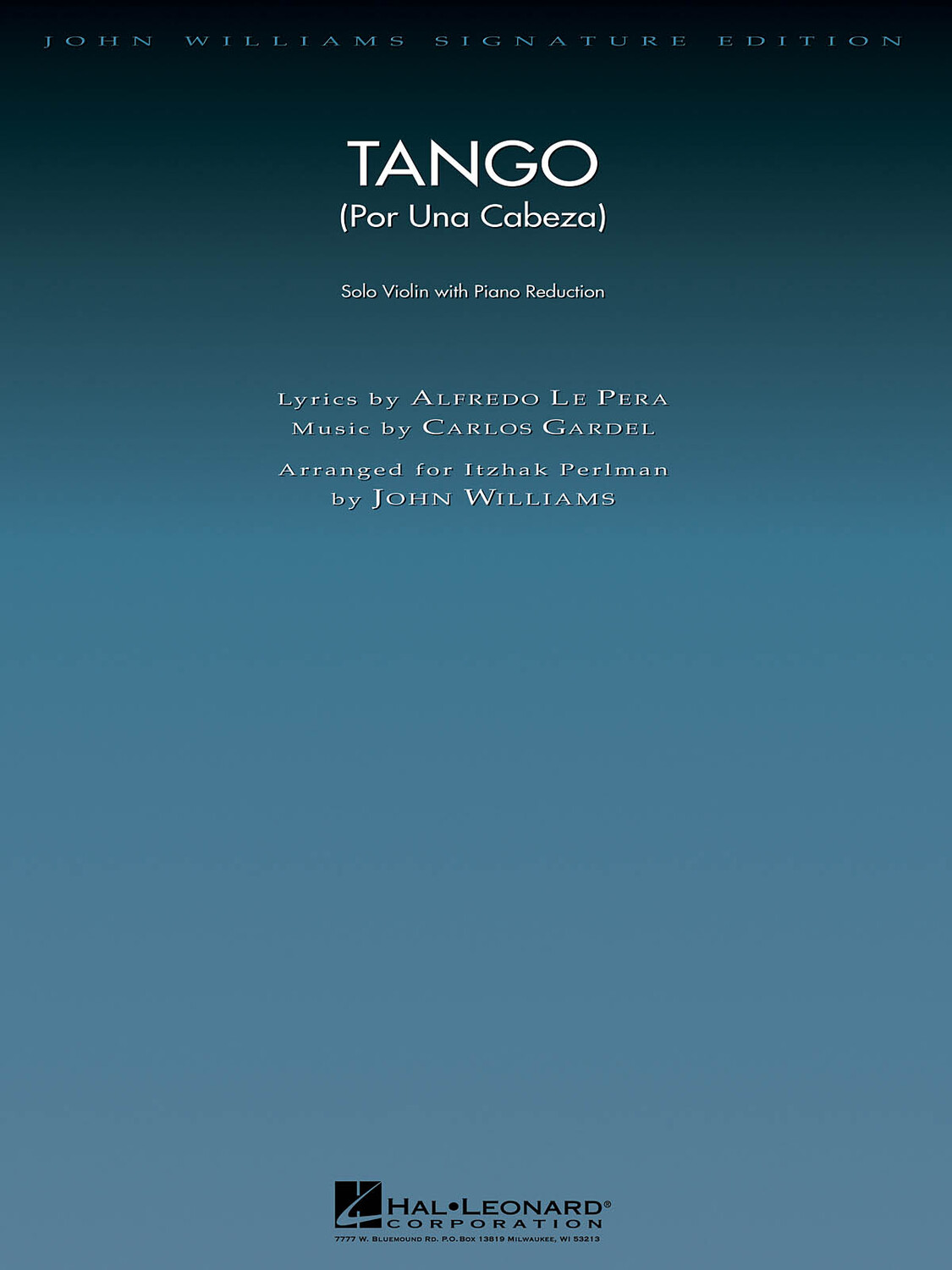Cover: 884088248444 | Tango (Por Una Cabeza) | Alfredo Le Pera_Carlos Gardel | Buch