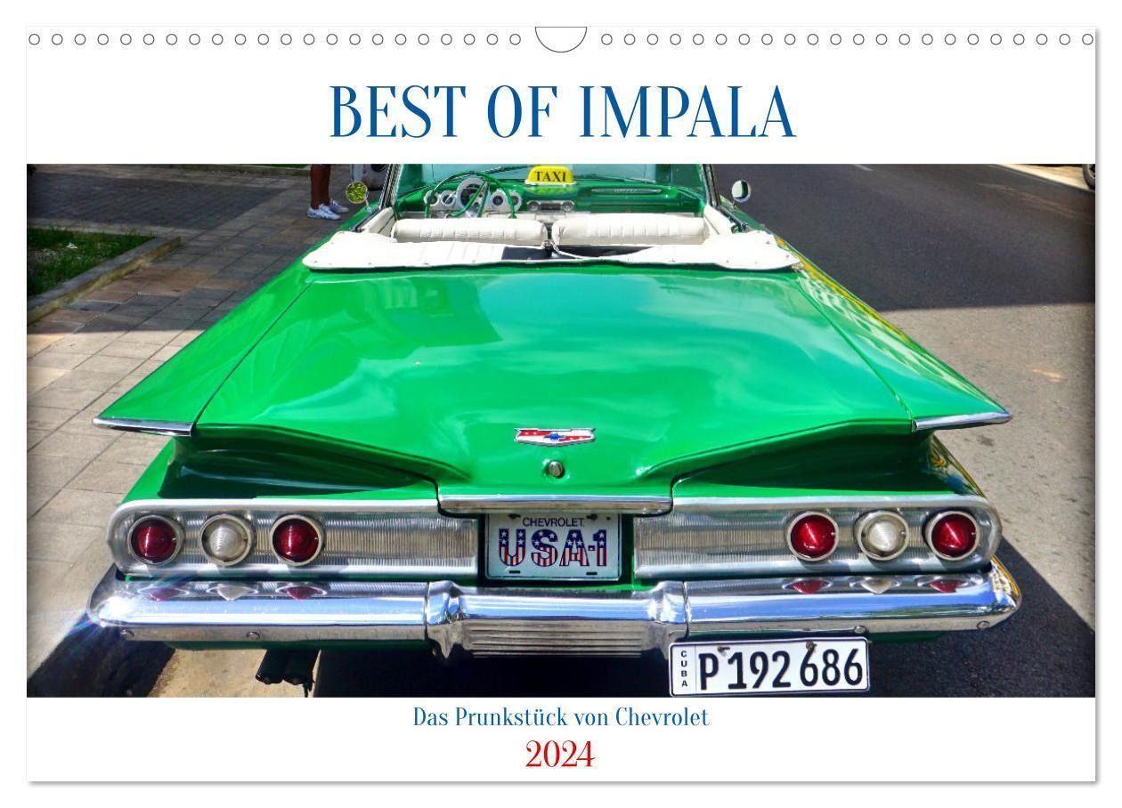 Cover: 9783675433816 | BEST OF IMPALA - Das Prunkstück von Chevrolet (Wandkalender 2024...