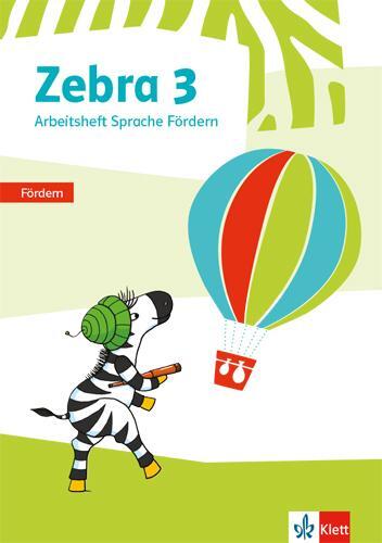 Cover: 9783122709655 | Zebra 3. Arbeitsheft Fördern Klasse 3 | Taschenbuch | Deutsch | 2019