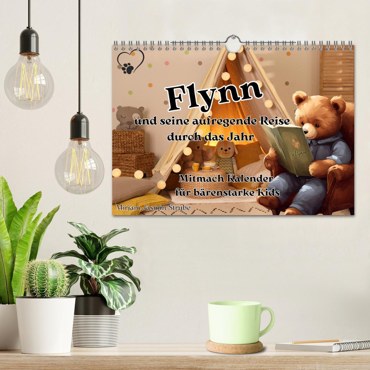 Bild: 9783457167830 | Flynn und seine aufregende Reise durch das Jahr (Wandkalender 2025...