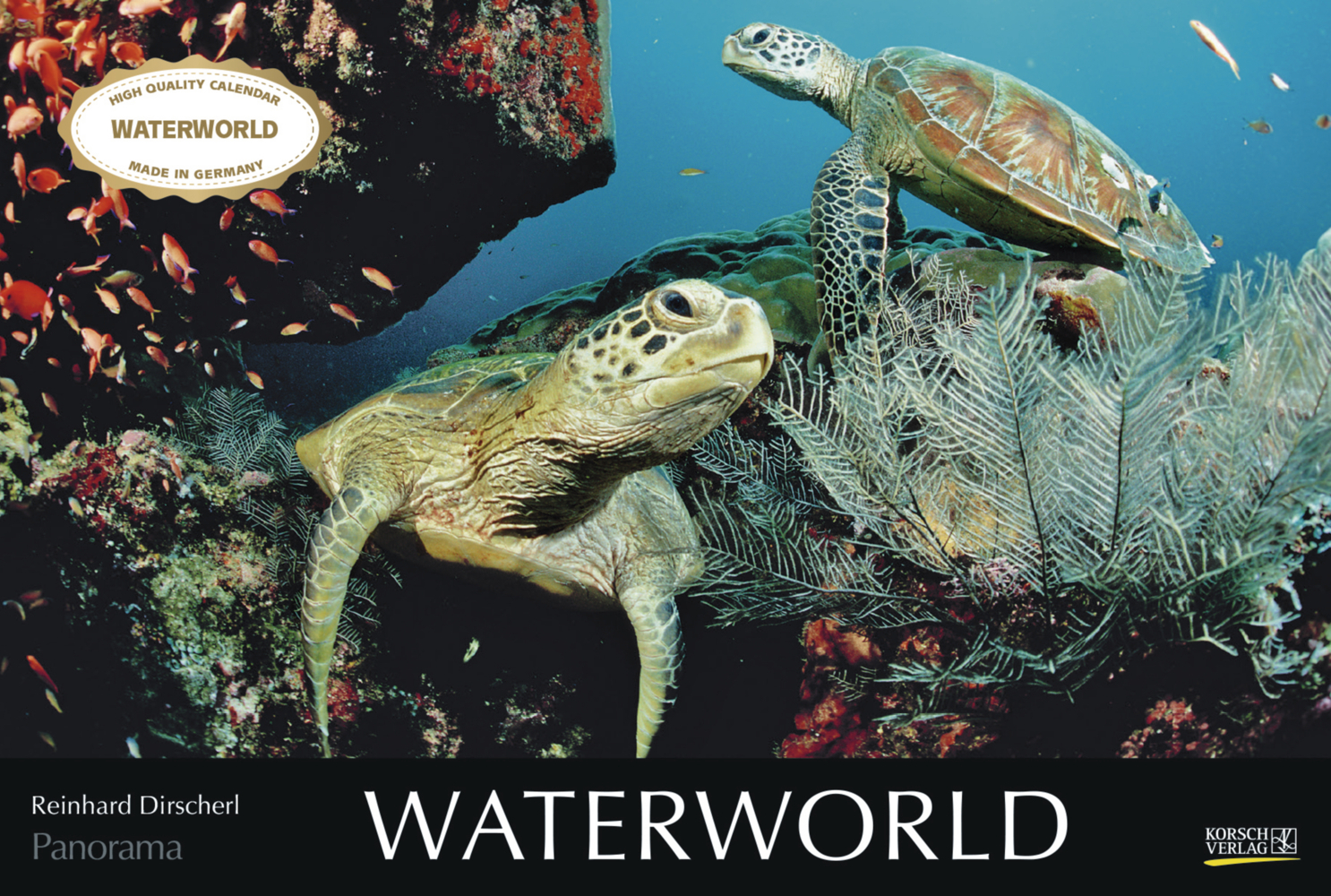 Cover: 9783731868736 | Waterworld 2024 | Korsch Verlag | Kalender | Spiralbindung | 14 S.