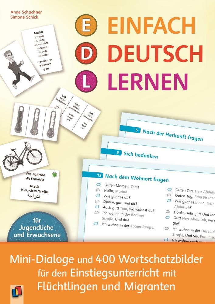 Cover: 9783834635402 | Einfach Deutsch lernen - Mini-Dialoge und 400 Wortschatzbilder für...