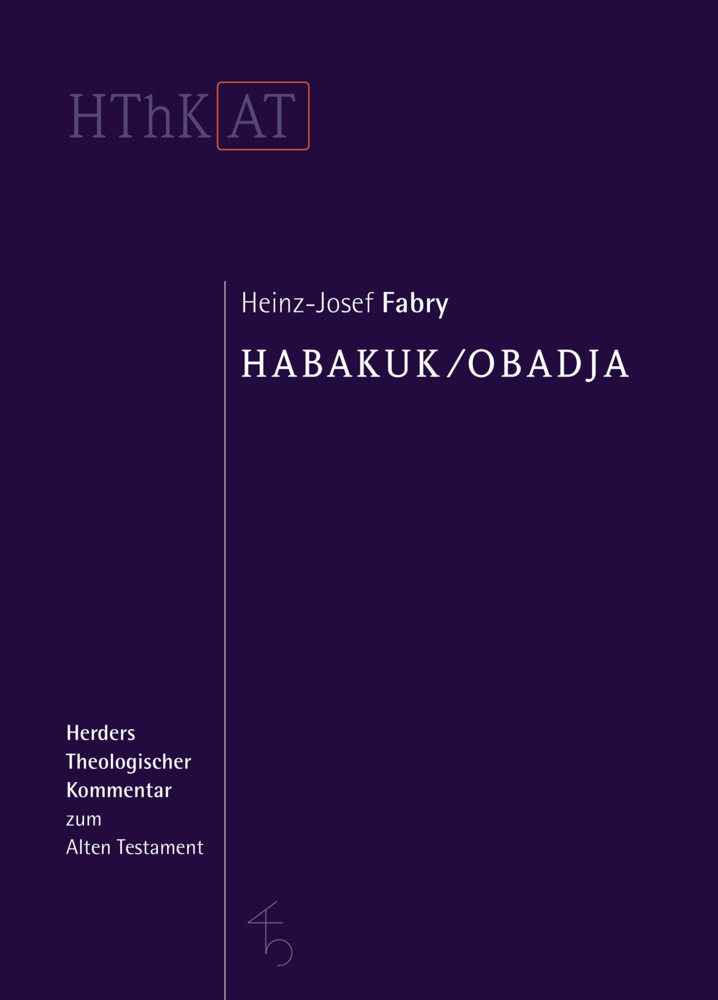 Cover: 9783451261695 | Obadja / Habakuk | Heinz-Josef Fabry | Buch | 2018 | Herder, Freiburg