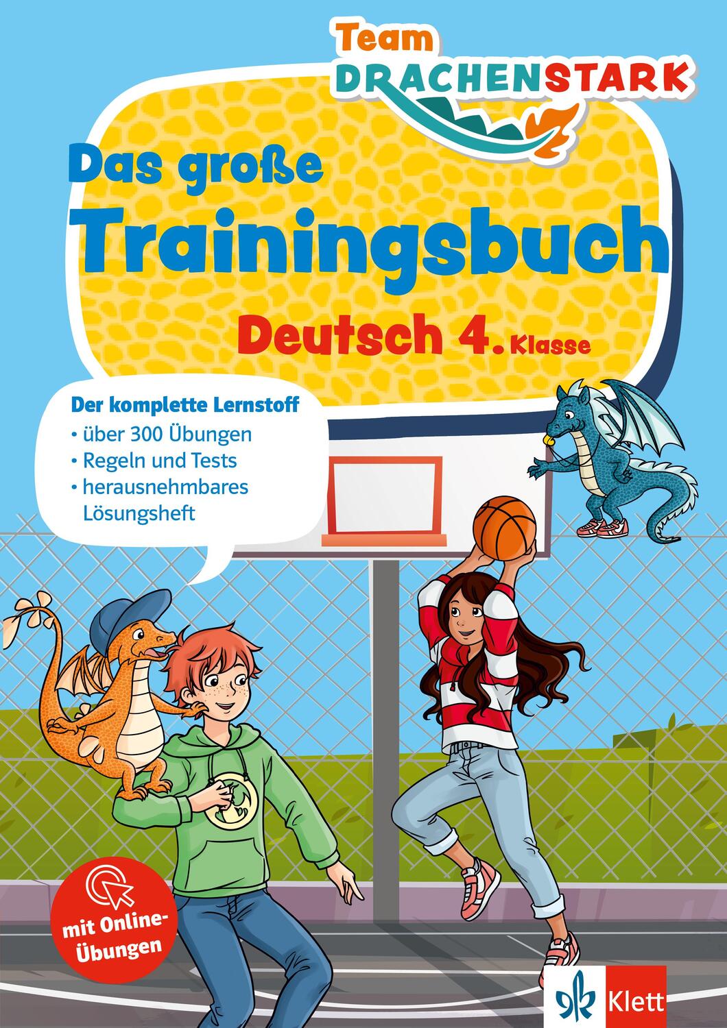 Cover: 9783129497456 | Team Drachenstark: Das großes Trainingsbuch Deutsch 4. Klasse | Buch
