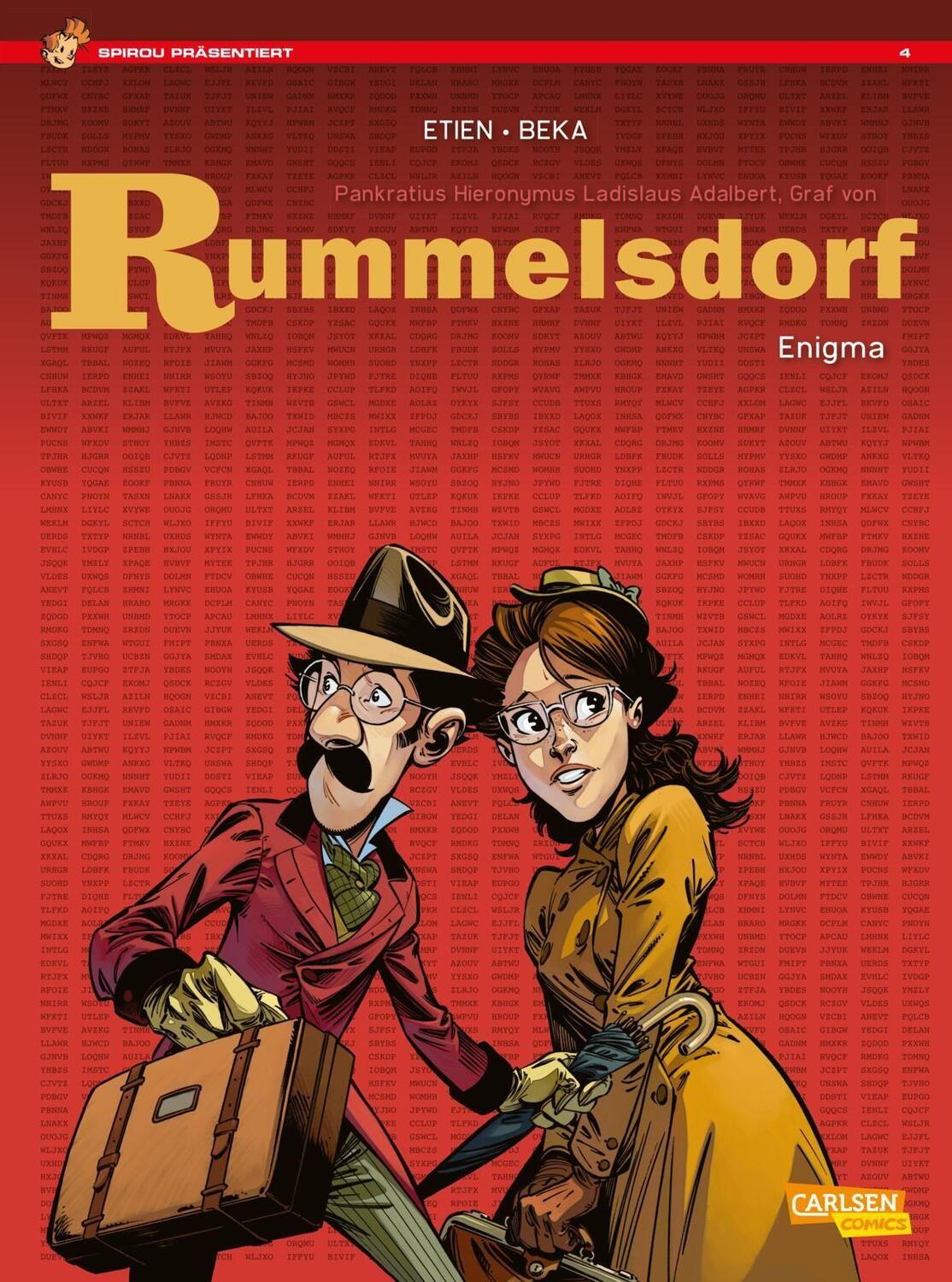 Cover: 9783551776761 | Spirou präsentiert 4: Rummelsdorf 1: Enigma | Beka | Taschenbuch