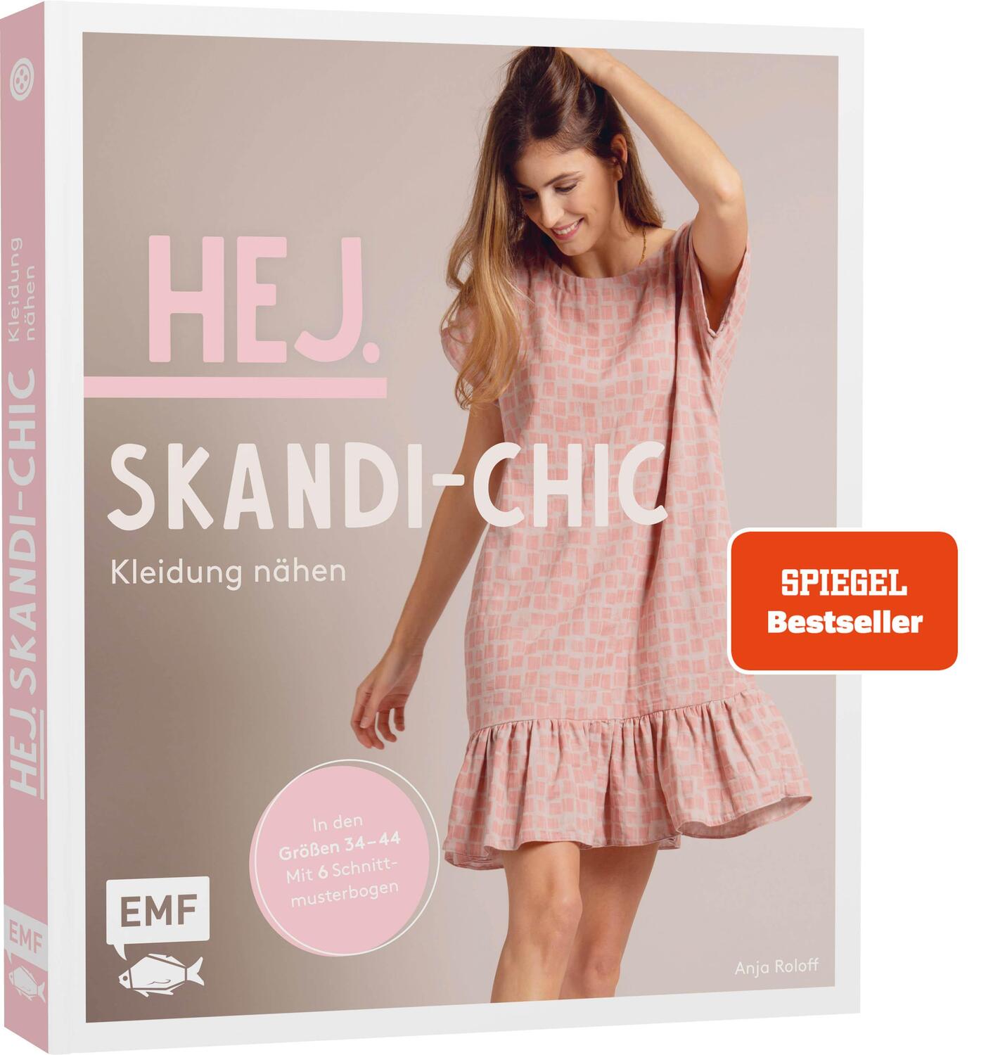 Cover: 9783745900545 | Hej. Skandi-Chic - Kleidung nähen | Anja Roloff | Buch | 128 S. | 2021