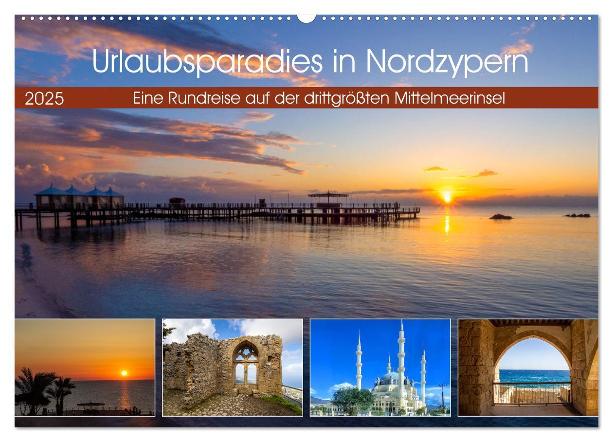 Cover: 9783383805301 | Urlaubsparadies in Nordzypern (Wandkalender 2025 DIN A2 quer),...