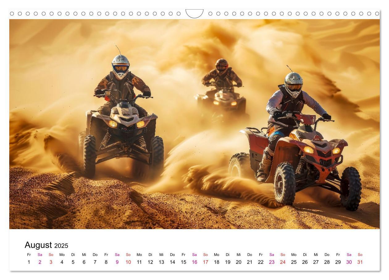 Bild: 9783457146699 | Quad Erlebnisse (Wandkalender 2025 DIN A3 quer), CALVENDO...