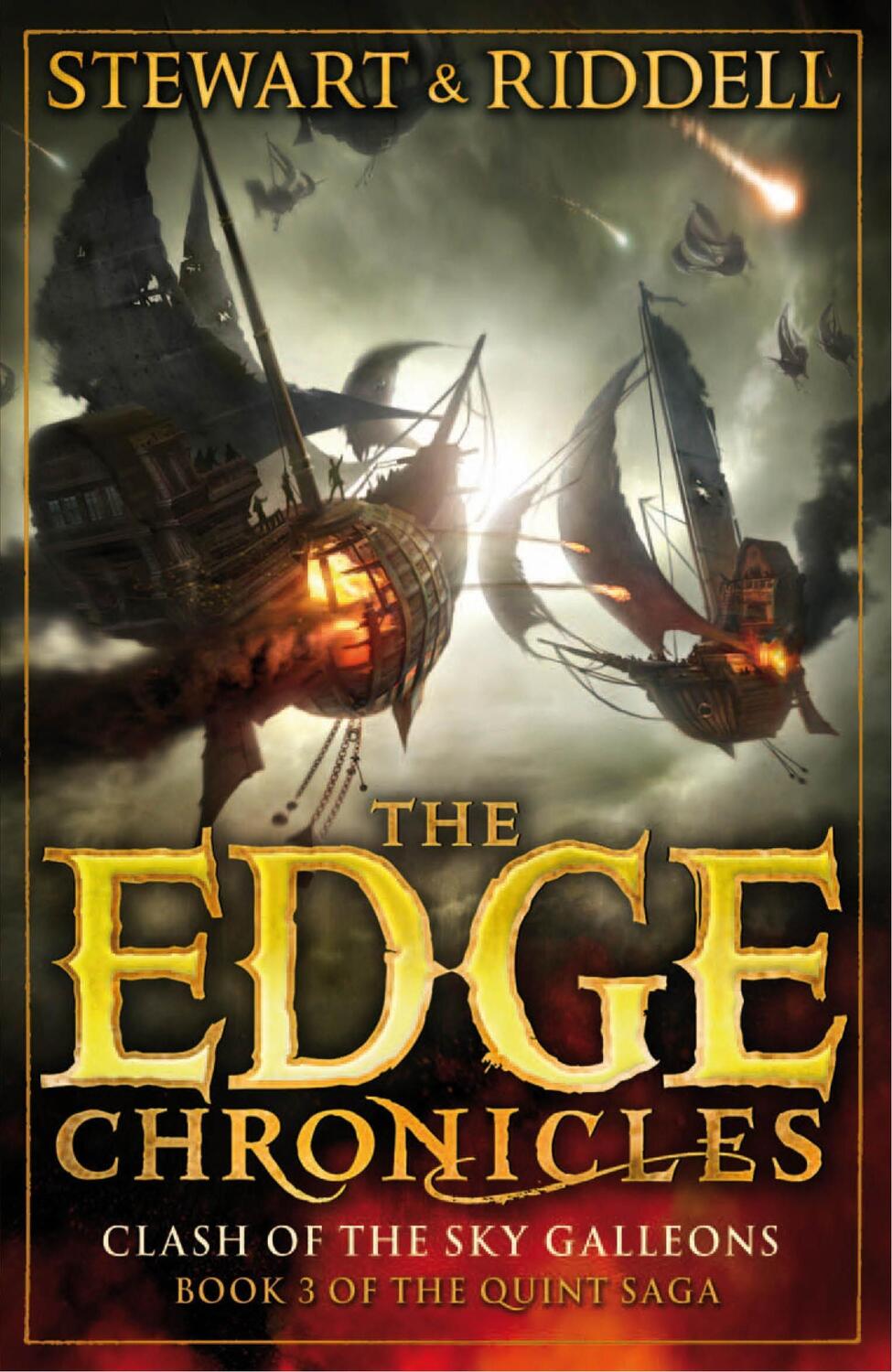 Cover: 9780552569644 | The Edge Chronicles 3: Clash of the Sky Galleons | Third Book of Quint