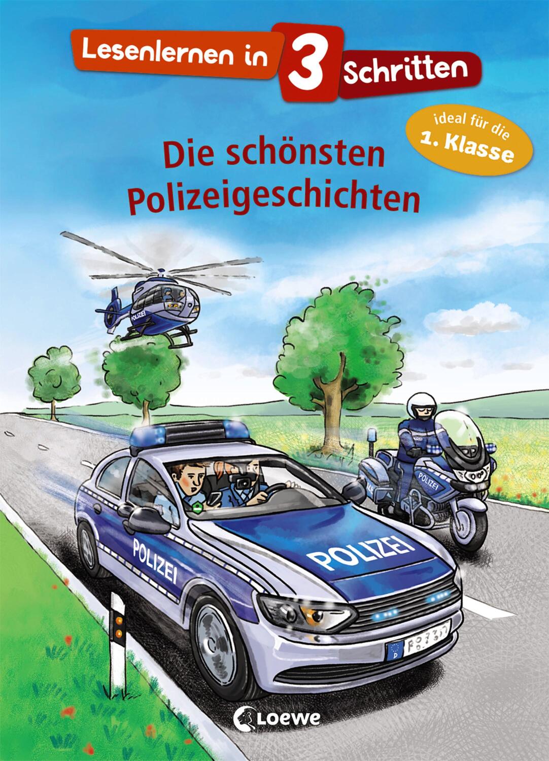 Cover: 9783743204485 | Lesenlernen in 3 Schritten - Die schönsten Polizeigeschichten | Buch