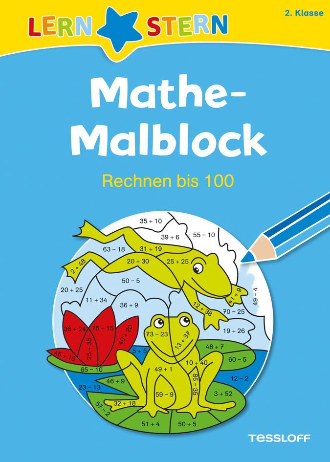 Cover: 9783788625207 | Lernstern: Mathe-Malblock 2. Klasse. Rechnen bis 100 | Schwertführer
