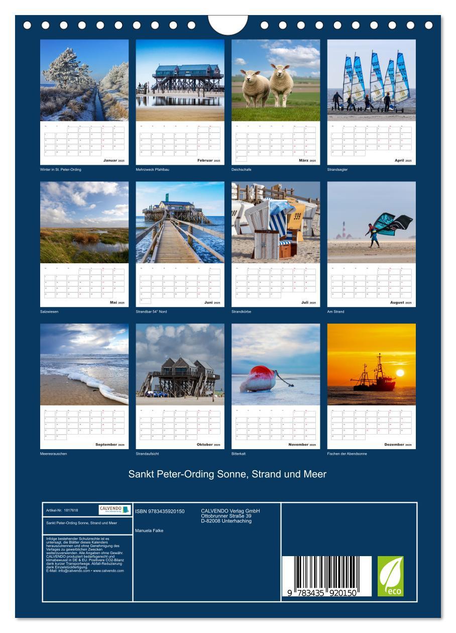 Bild: 9783435920150 | Sankt Peter-Ording Sonne, Strand und Meer (Wandkalender 2025 DIN A4...