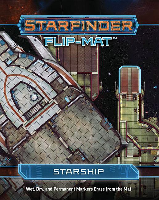 Cover: 9781601259967 | Starfinder Flip-Mat: Starship | Paizo Publishing | Spiel | Englisch