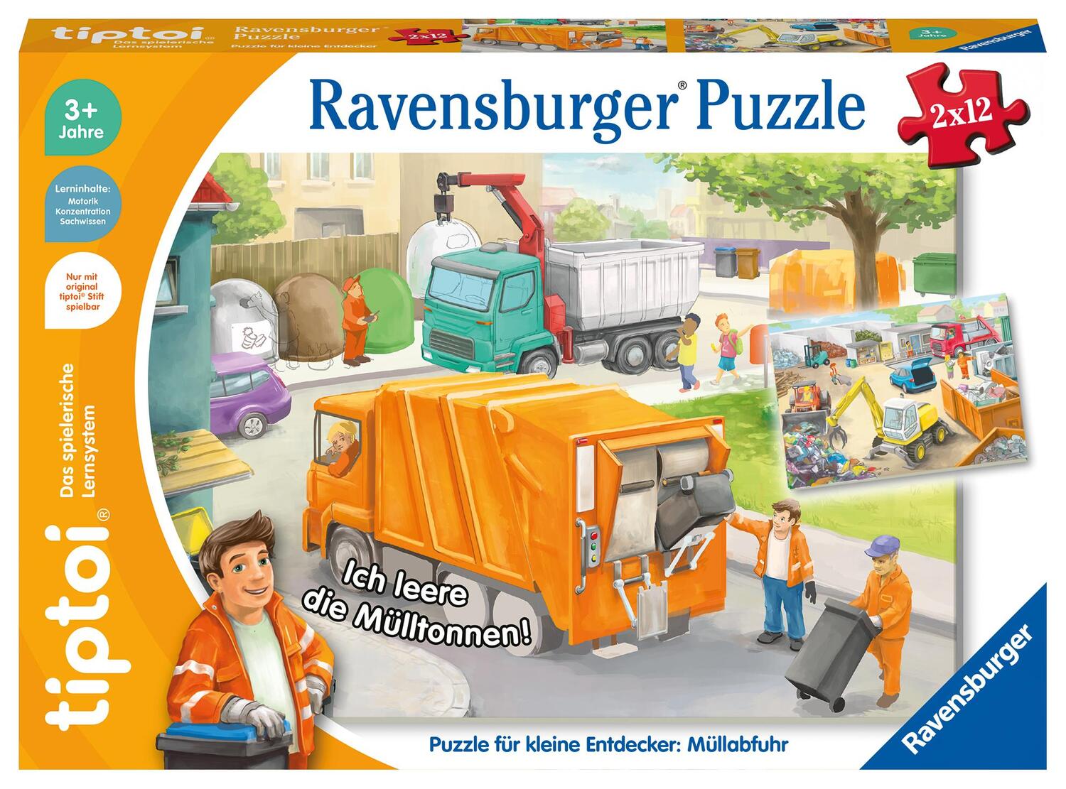 Cover: 4005556001729 | Ravensburger tiptoi Puzzle 00172 Puzzle für kleine Entdecker:...