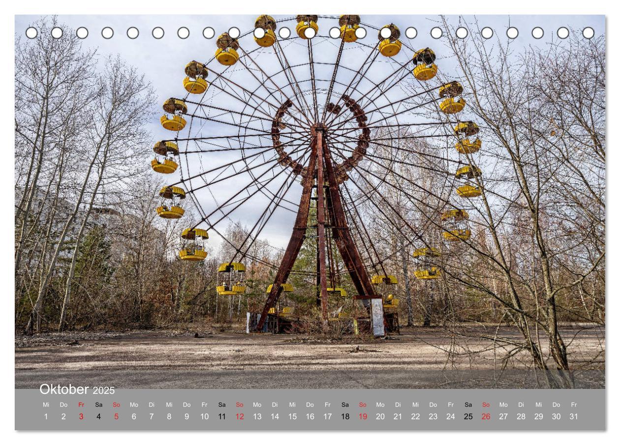 Bild: 9783435167586 | Tschernobyl - In der Sperrzone (Tischkalender 2025 DIN A5 quer),...