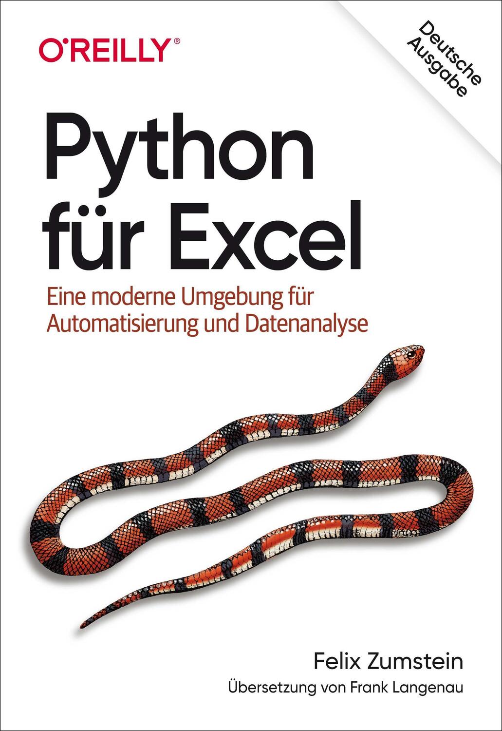 Cover: 9783960091974 | Python für Excel | Felix Zumstein | Taschenbuch | Animals | Deutsch