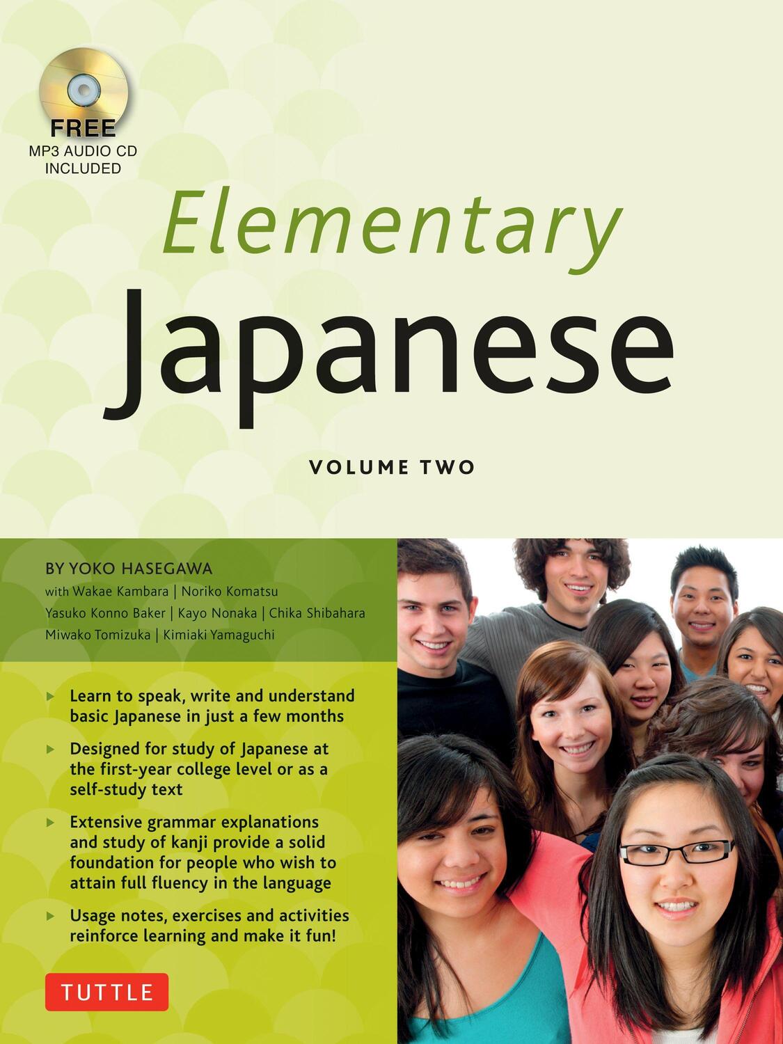 Cover: 9784805313695 | Elementary Japanese Volume Two | Yoko Hasegawa | Taschenbuch | 2015