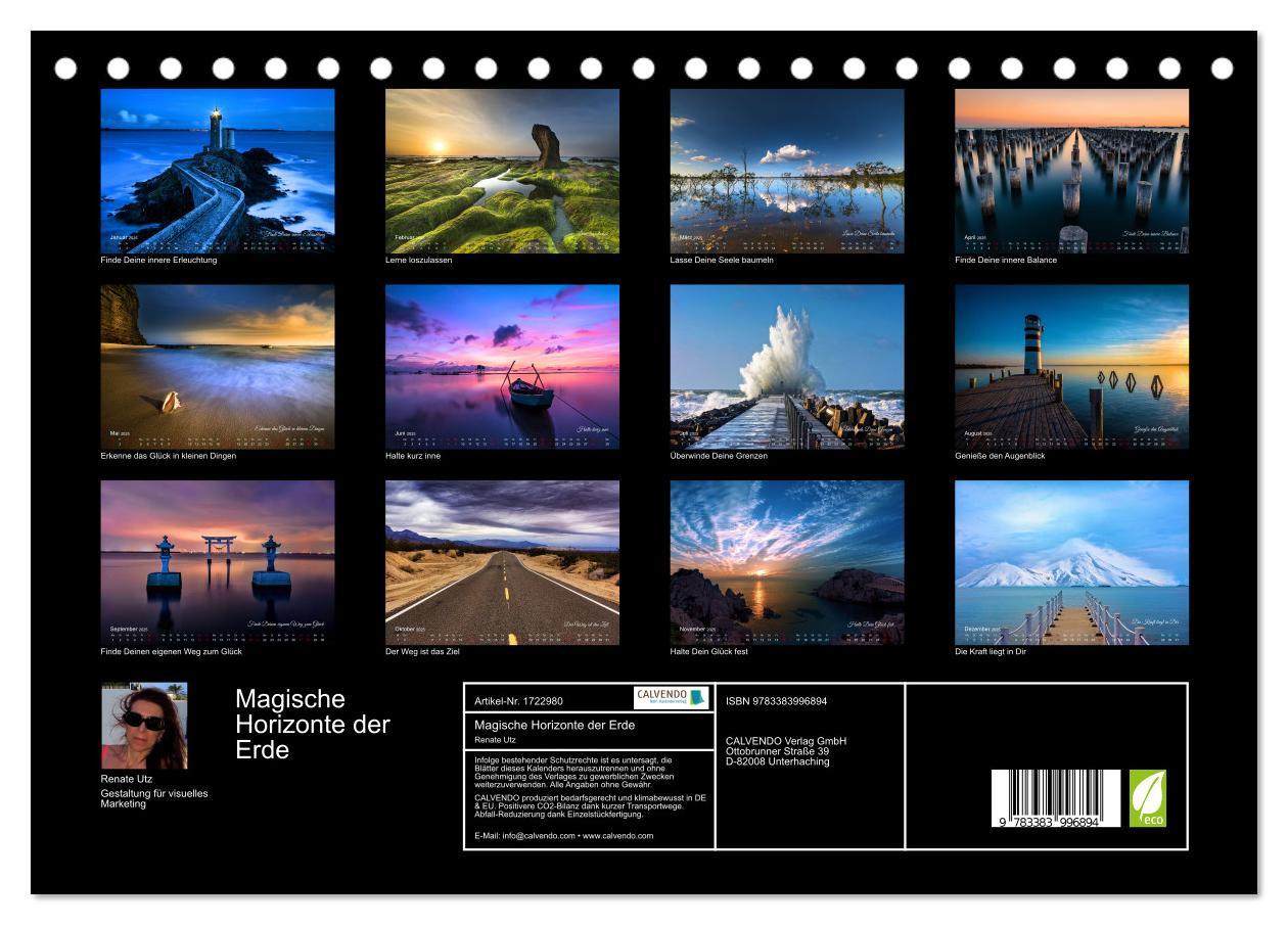 Bild: 9783383996894 | Magische Horizonte der Erde (Tischkalender 2025 DIN A5 quer),...