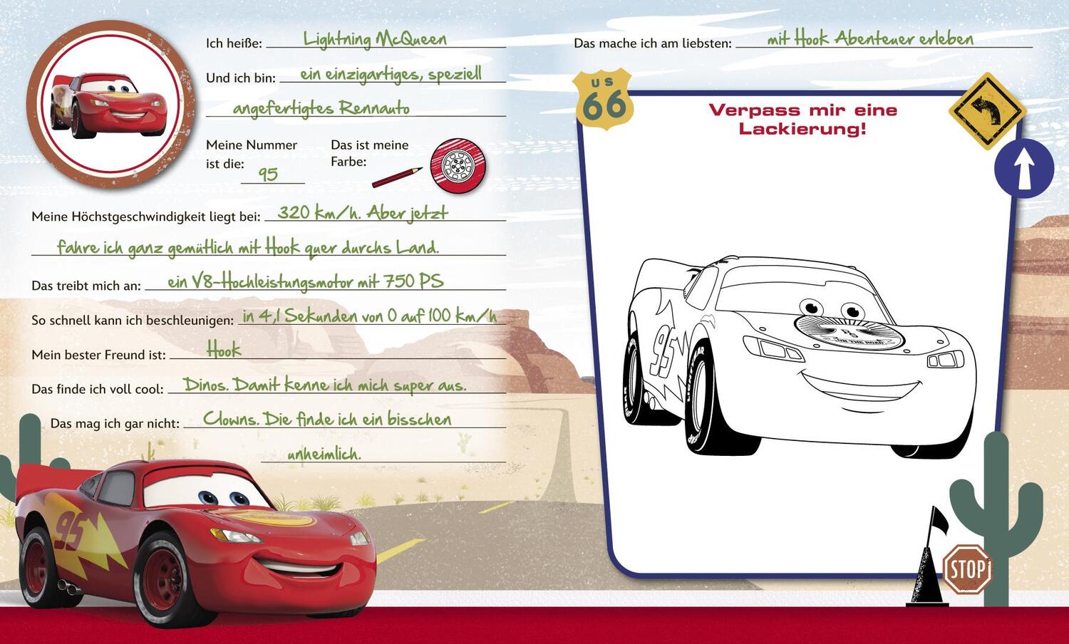 Bild: 9783833242335 | Disney Cars On The Road: Meine ersten Freunde | Buch | 72 S. | Deutsch