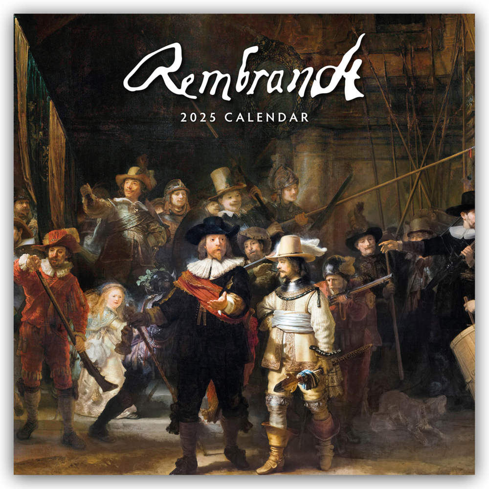 Cover: 9781804425565 | Rembrandt 2025 - 16-Monatskalender | Red Robin Publishing Ltd | 16 S.