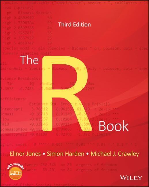 Cover: 9781119634324 | The R Book 3e | E Jones | Buch | Englisch | 2022 | EAN 9781119634324