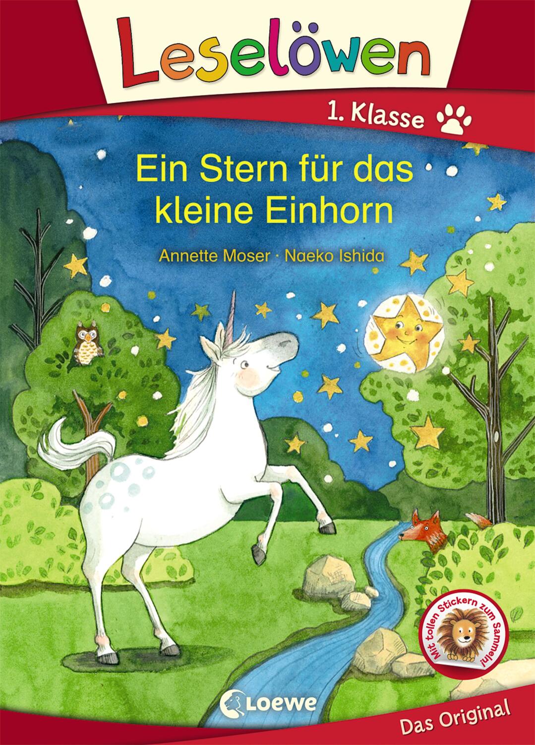 Cover: 9783785586020 | Leselöwen 1. Klasse - Ein Stern für das kleine Einhorn | Annette Moser