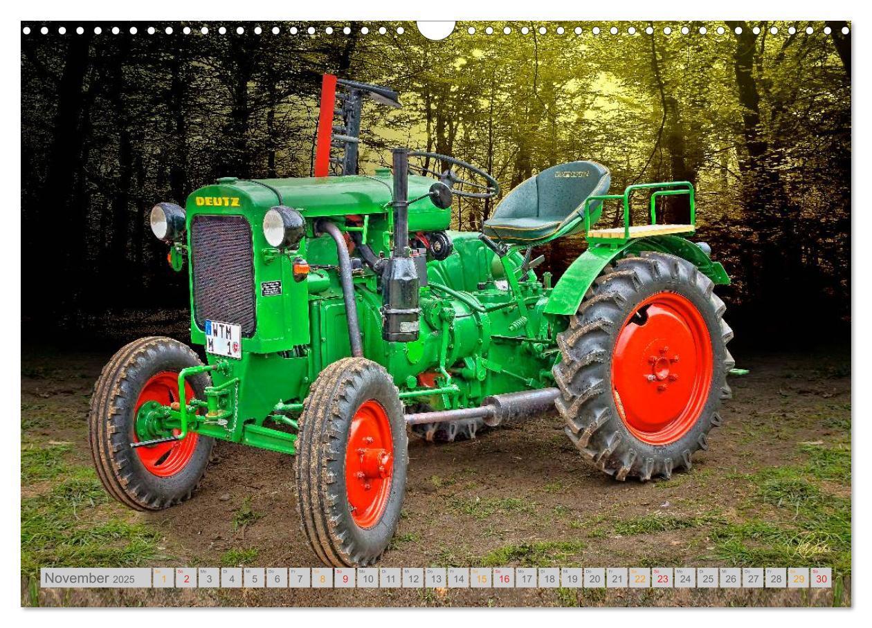 Bild: 9783435607341 | Oldtimer Schätze. Ein Traktoren-Kalender (Wandkalender 2025 DIN A3...