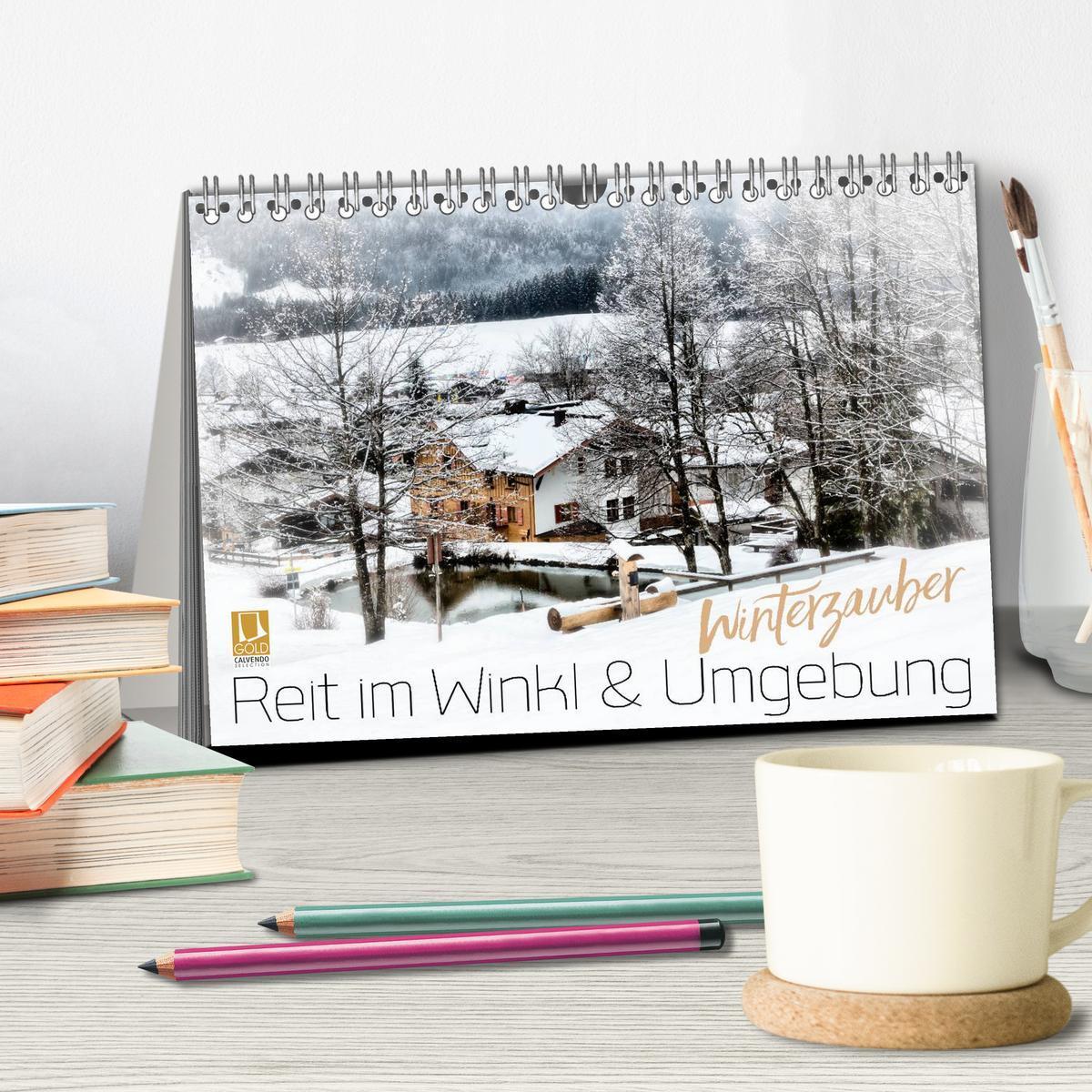 Bild: 9783435476350 | WINTERZAUBER Reit im Winkl und Umgebung (Tischkalender 2025 DIN A5...