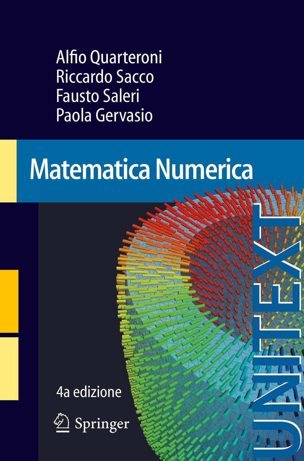 Cover: 9788847056435 | Matematica Numerica | Alfio Quarteroni (u. a.) | Taschenbuch | XVIII