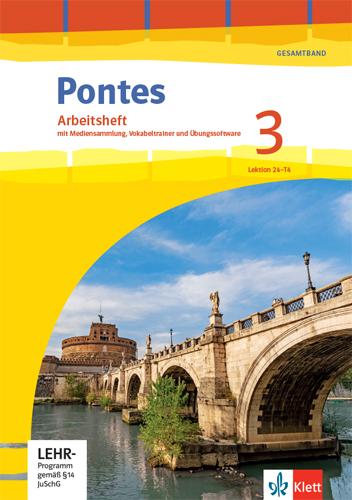 Cover: 9783126233194 | Pontes Gesamtband 3. Arbeitsheft mit Mediensammlung, Vokabeltrainer...