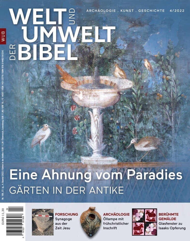 Cover: 9783948219536 | Welt und Umwelt der Bibel / Eine Ahnung vom Paradies | V. | Buch