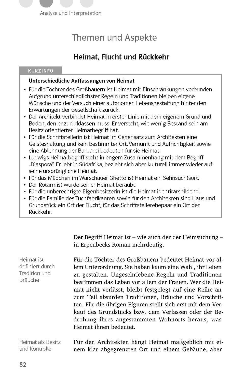 Bild: 9783129231760 | Klett Lektürehilfen Jenny Erpenbeck, Heimsuchung | Taschenbuch | 2024